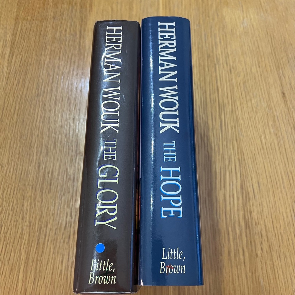 Herman Wouk The Glory & The Hope Hardcover First Edition Set with Dust Jackets - Picture 12 of 12